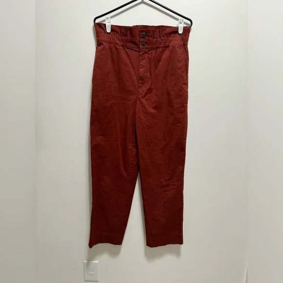Madewell Paperbag Tapered Pants - Picture 1 of 10